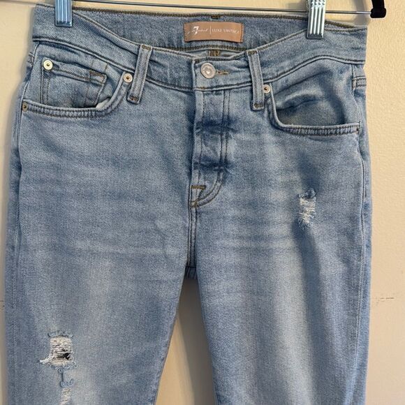 7 For All Mankind Luxe Vintage Josefina Jeans - Picture 2 of 7